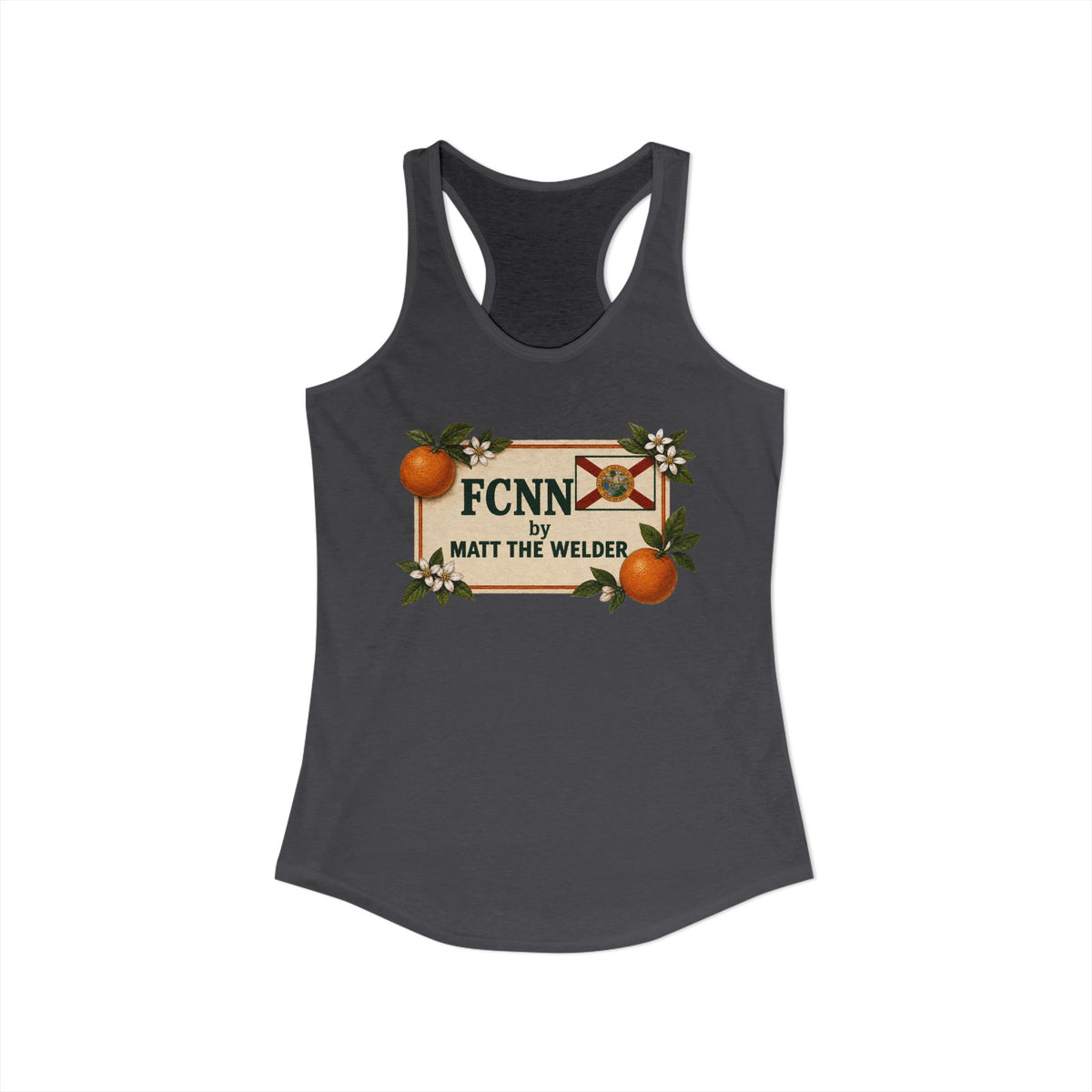 FCNN Women's Ideal Racerback Tank