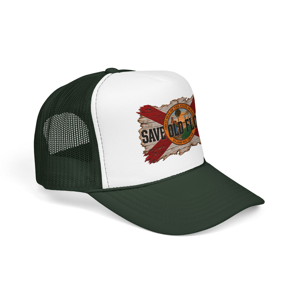 Save Old Florida Foam Trucker Hat