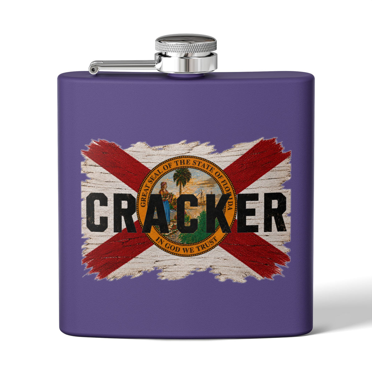 Stainless Steel Flask, 6oz