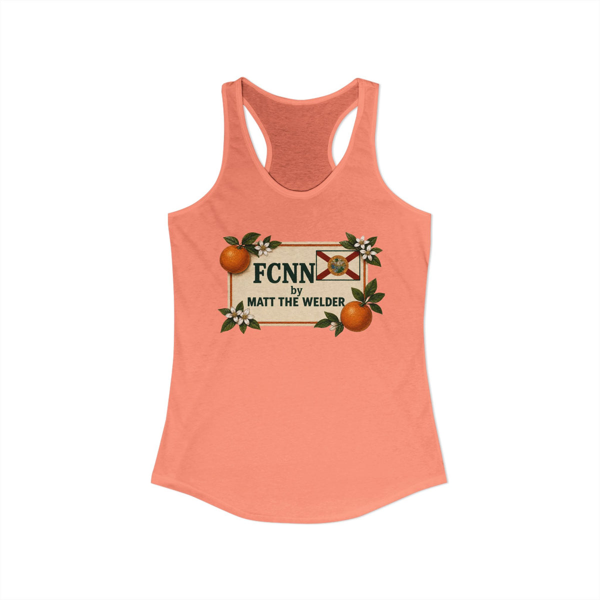 FCNN Women's Ideal Racerback Tank