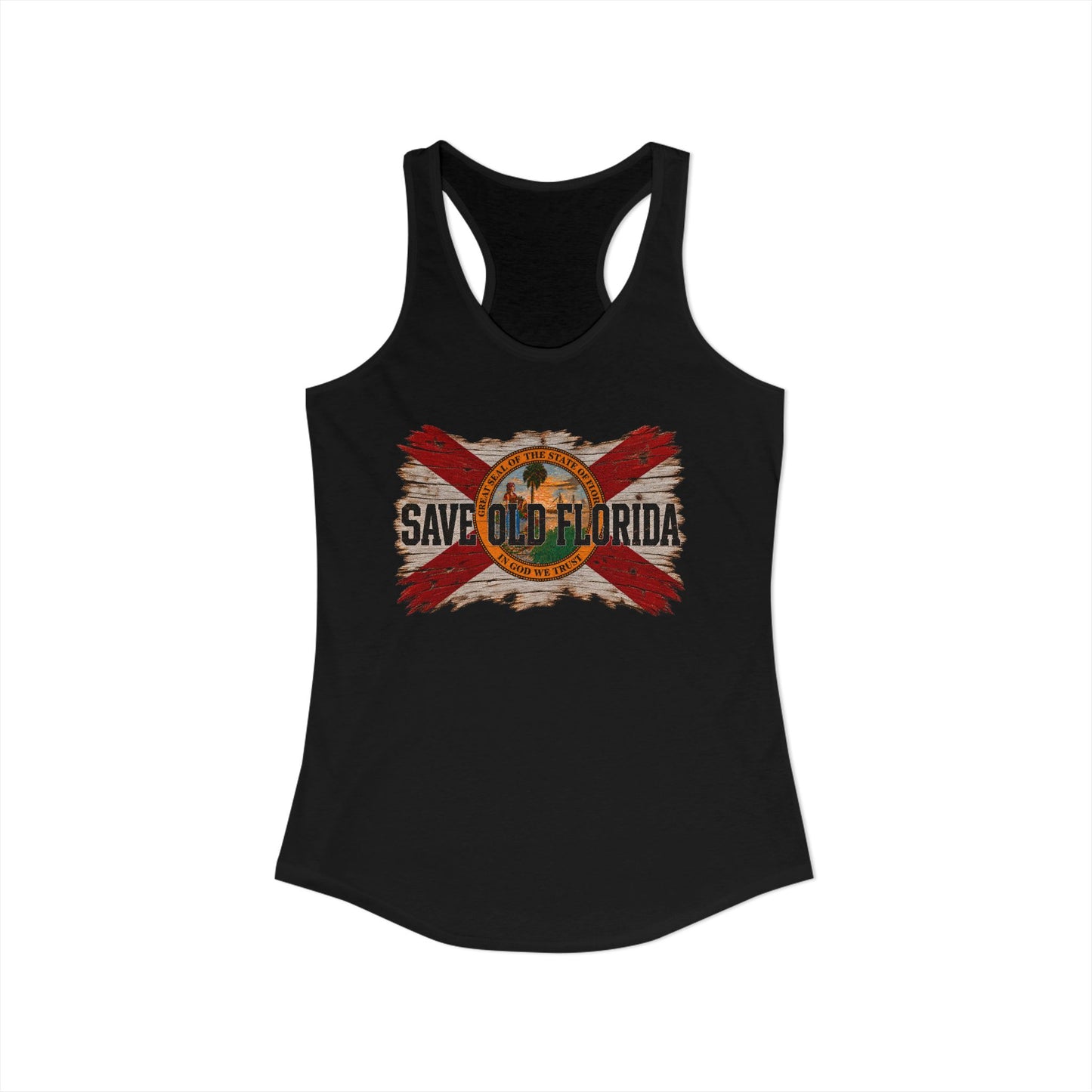 Save Old Florida Women's Racerback Tank