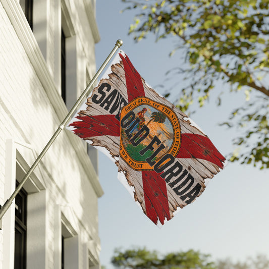 Large Double Sided 3x5 Flag “Save Old Florida”