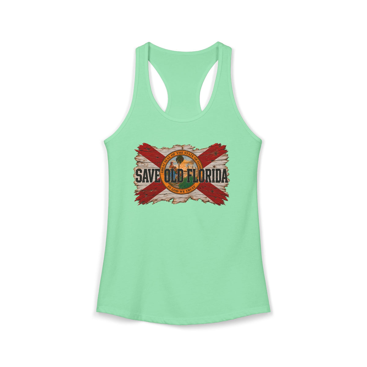 Save Old Florida Women's Racerback Tank