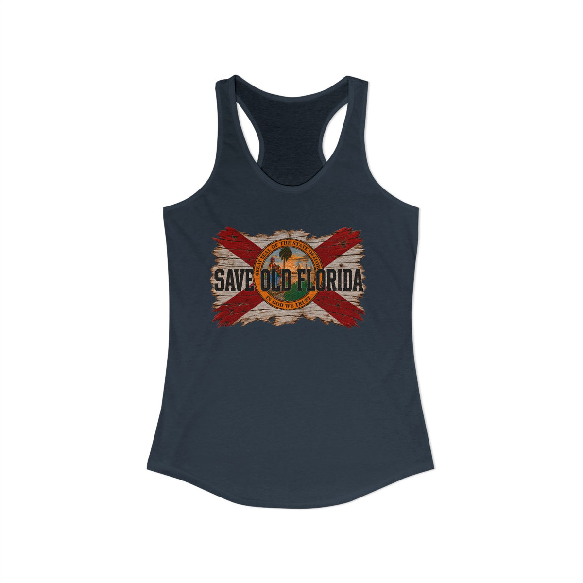 Save Old Florida Women's Racerback Tank