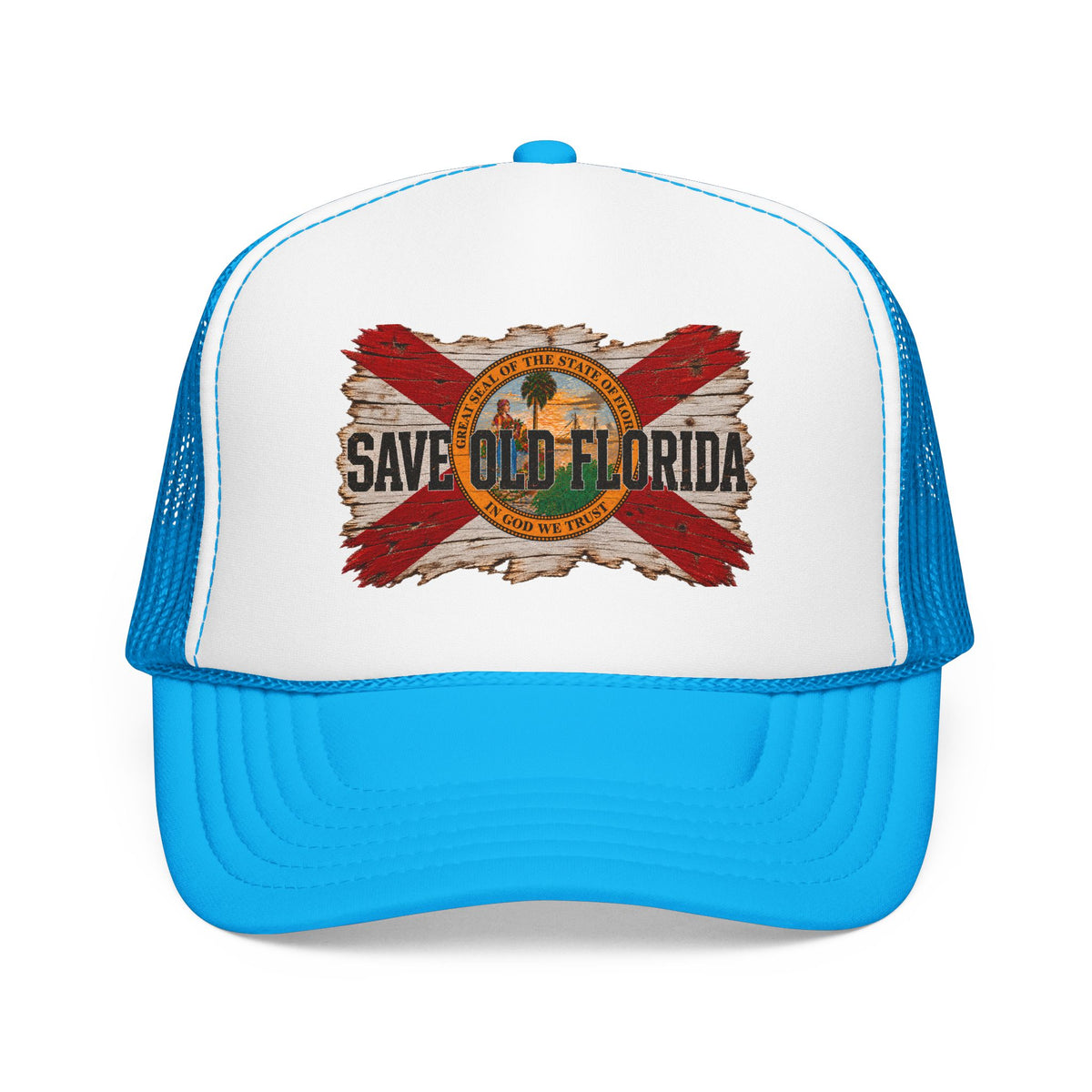Save Old Florida Foam Trucker Hat