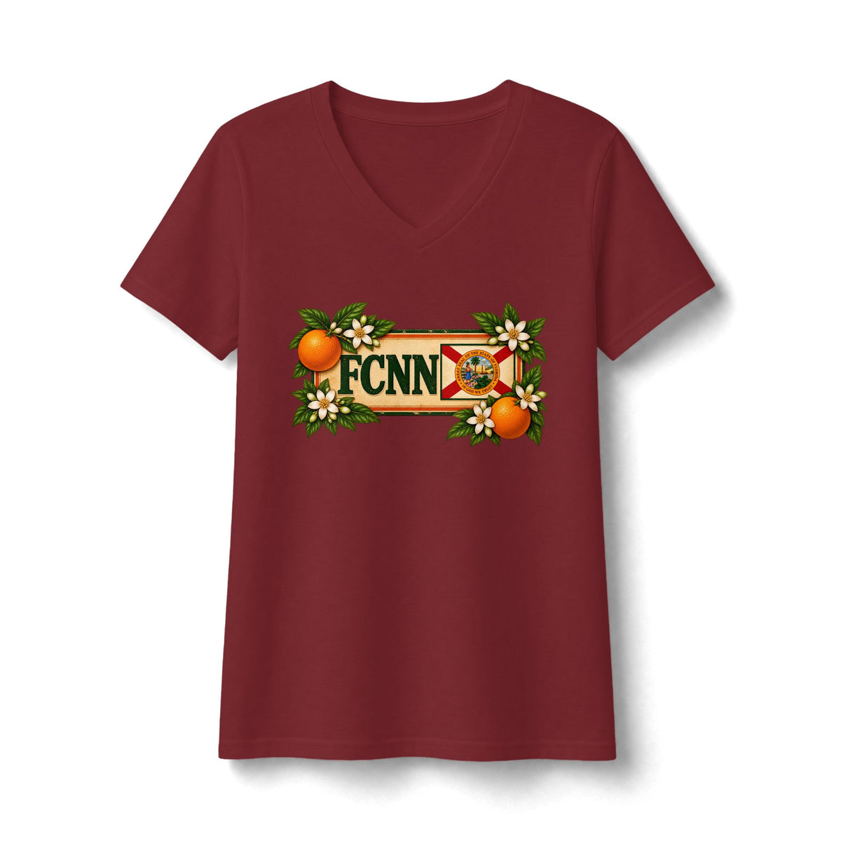 Women's FCNN  V-Neck Tee