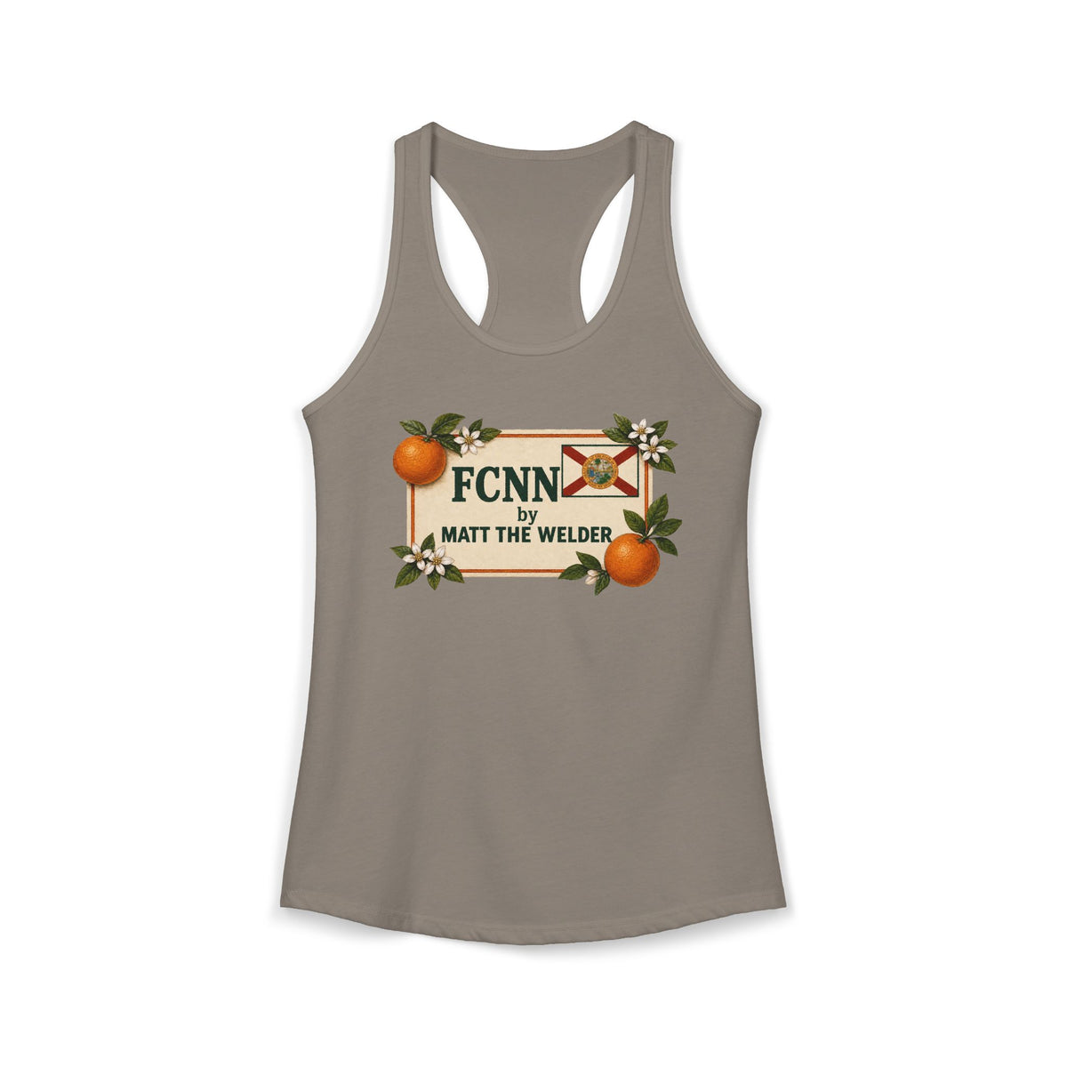 FCNN Women's Ideal Racerback Tank