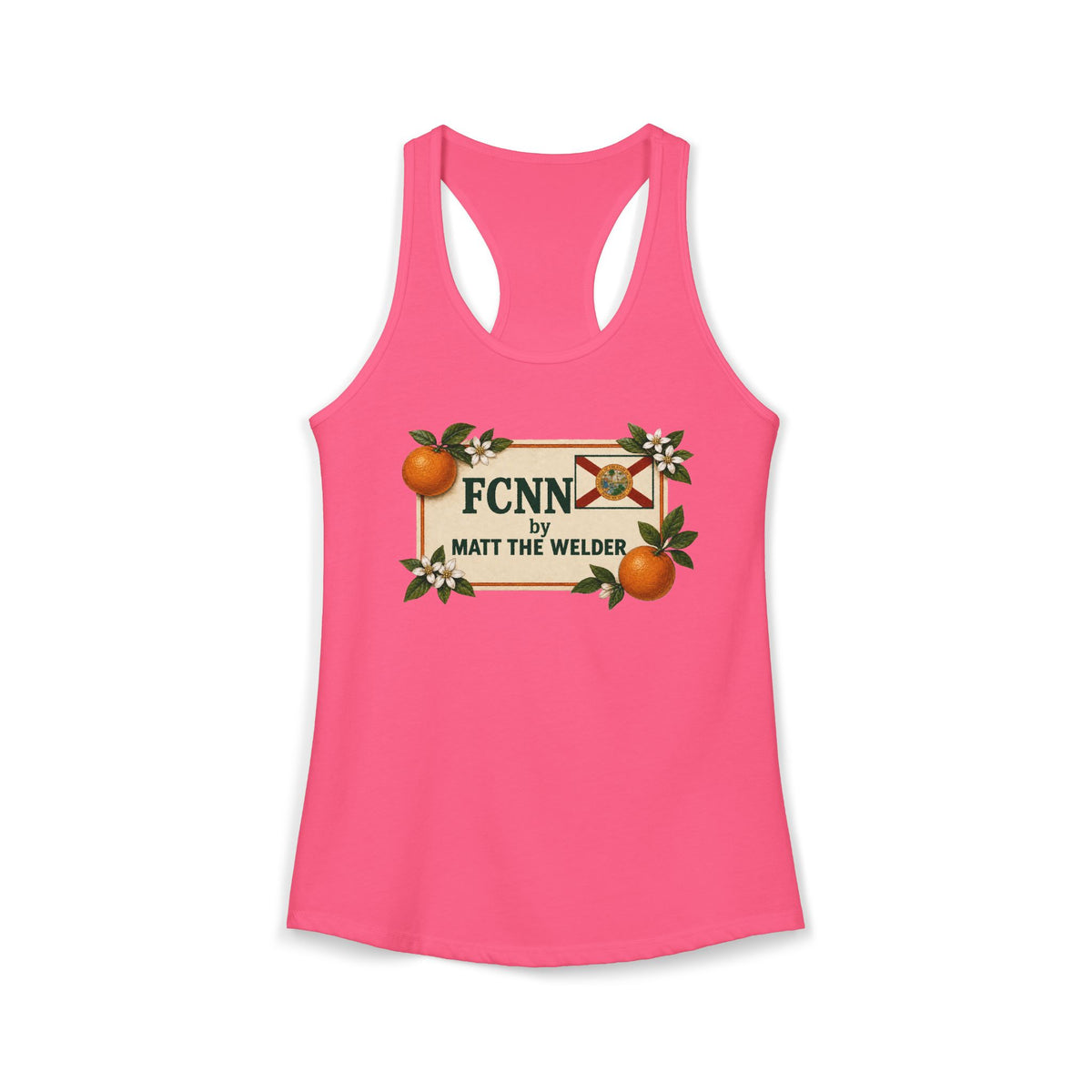 FCNN Women's Ideal Racerback Tank